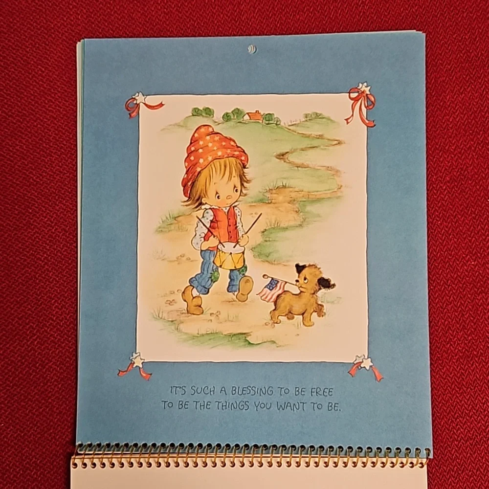 Betsey Clark Little Bits Of Wisdom 1984 wall calendar UNUSED Vintage Hallmark